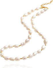 Classicharms Mera Baroque Freshwater Pearl Beaded Necklace