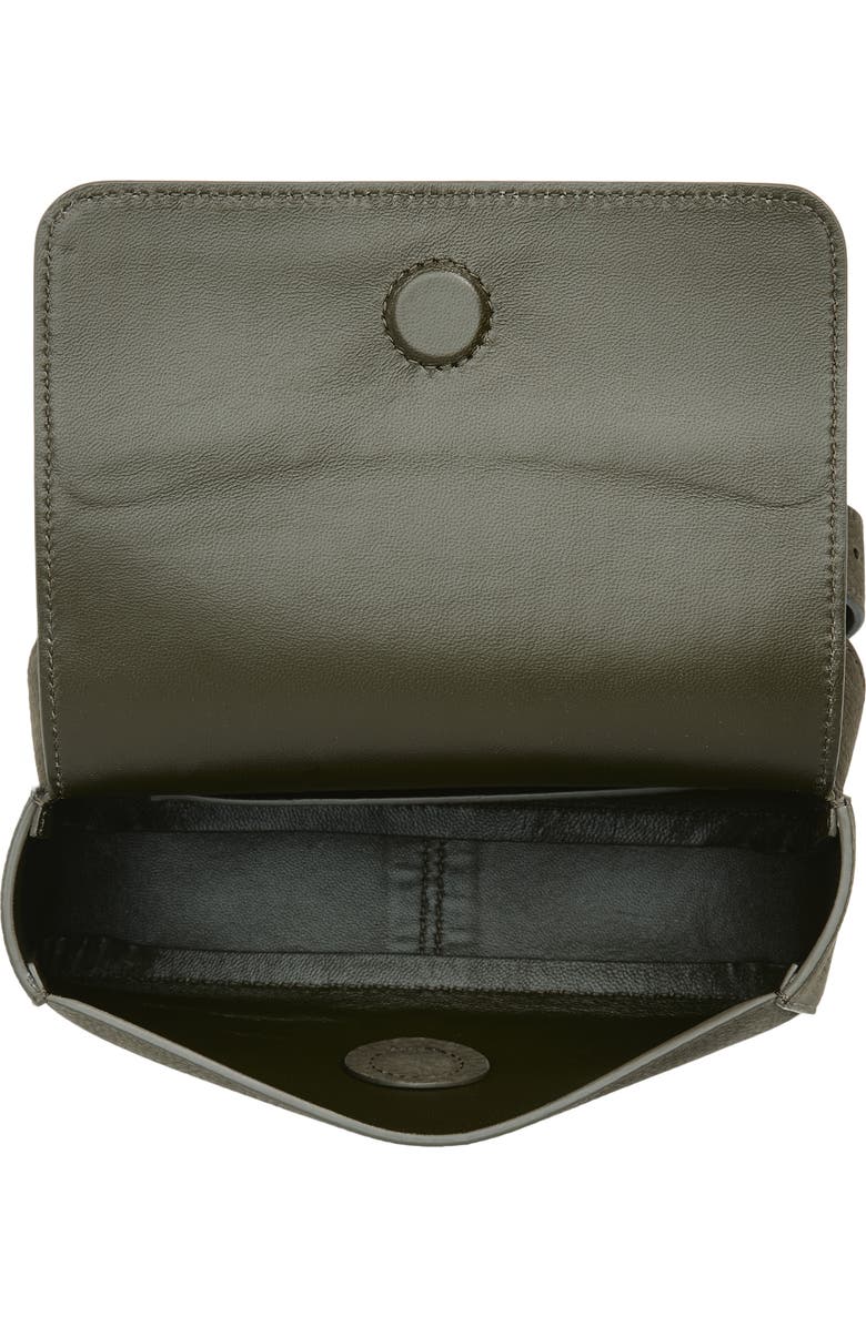 Mansur Gavriel Box Sling Leather Crossbody Bag, Alternate, color, Algae