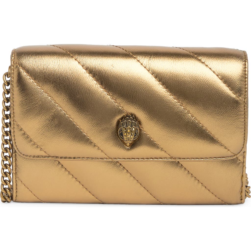 Kurt Geiger London Soho Wallet-on-a-chain In Brown