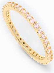 Mint & Lily October Birthstone Eternity Stacking Ring
