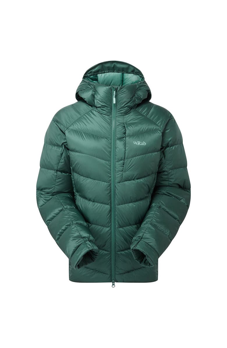 Rab Glaceon Pro Down Jacket - Women's, Alternate, color, Green Slate