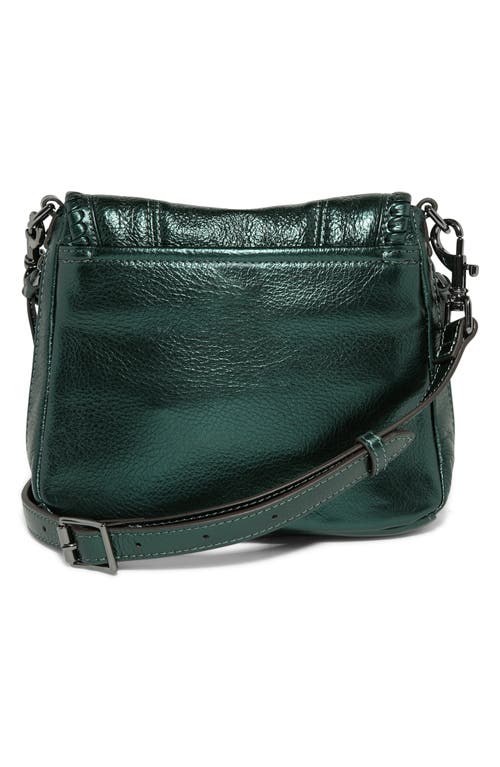 Aimee All For Love Genuine Calf Hair & Leather Mini Crossbody Bag In Green