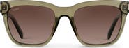 WMP Eyewear Dakota - 53mm Cat-Eye Polarized Sunglasses