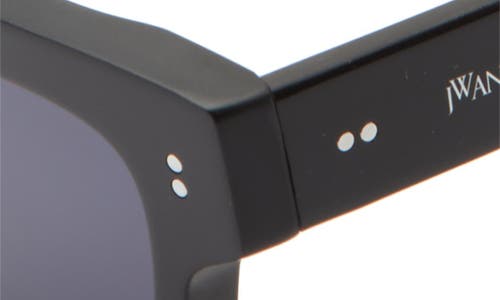 Jw Anderson Rectangular Sunglasses In Black