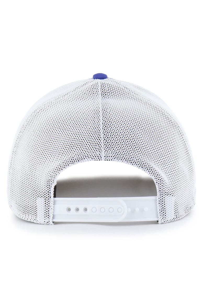 Men's '47  Royal Kansas Jayhawks Rangefinder brrr Trucker Adjustable Hat, Alternate, color, Royal