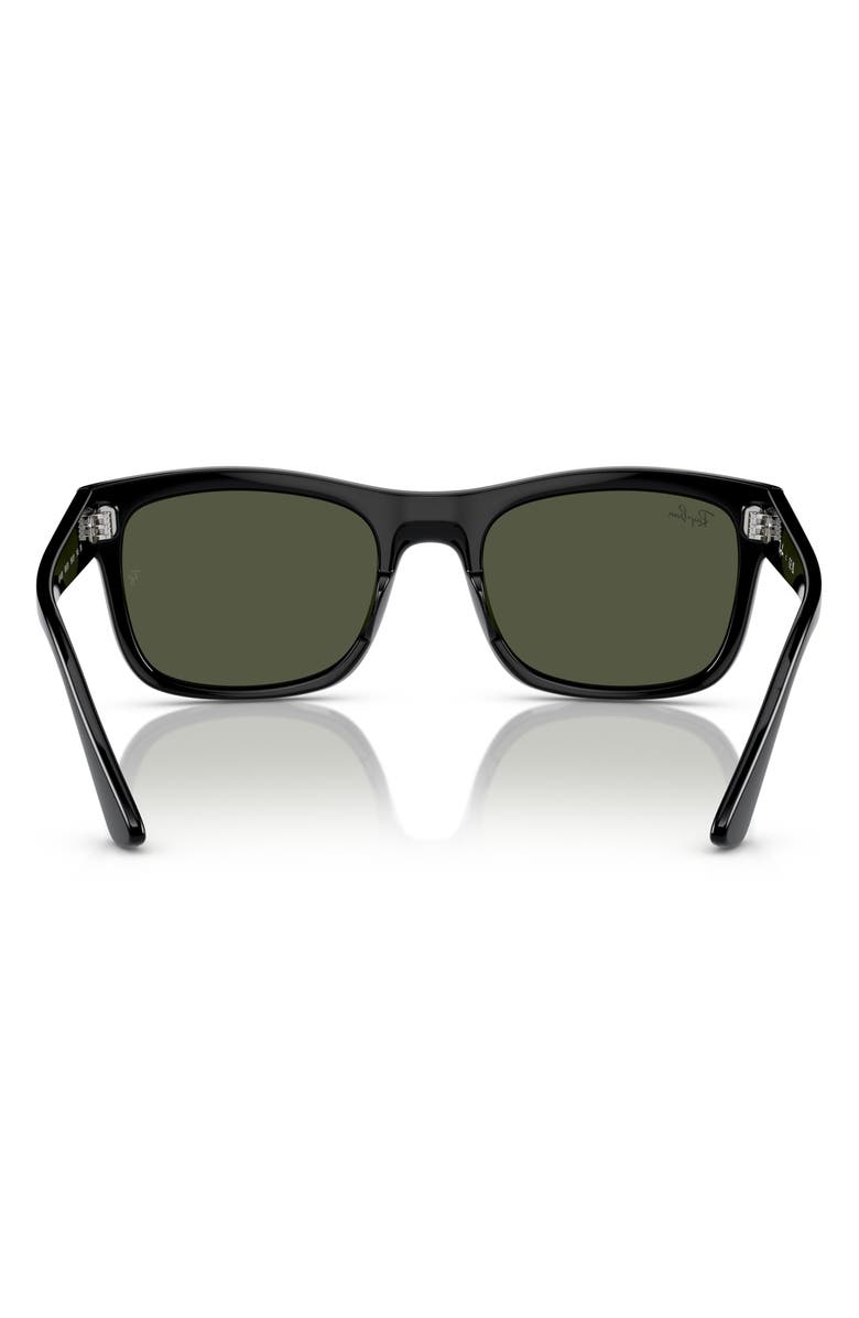 Ray-Ban 56MM SQUARE, Alternate, color, Black