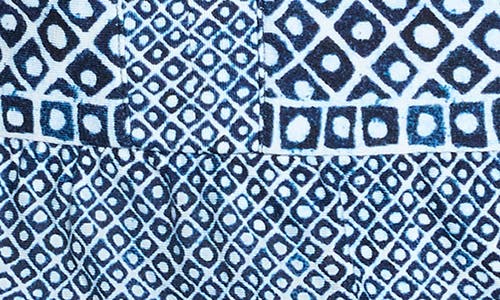 Nic + Zoe Nic+zoe Coastal Geo Tank In Blue