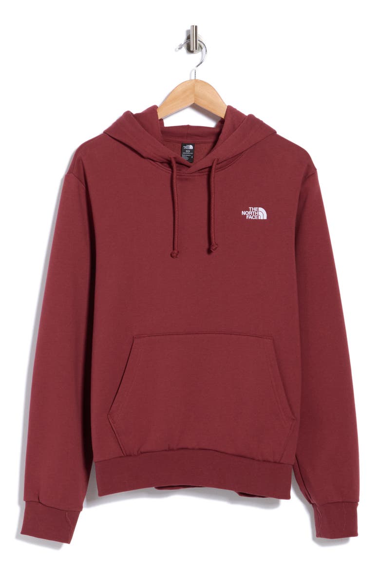 Evolution Simple Dome Regular Hoodie, Main, color, SUMAC