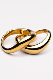 Atolea Double Trouble Ring Set