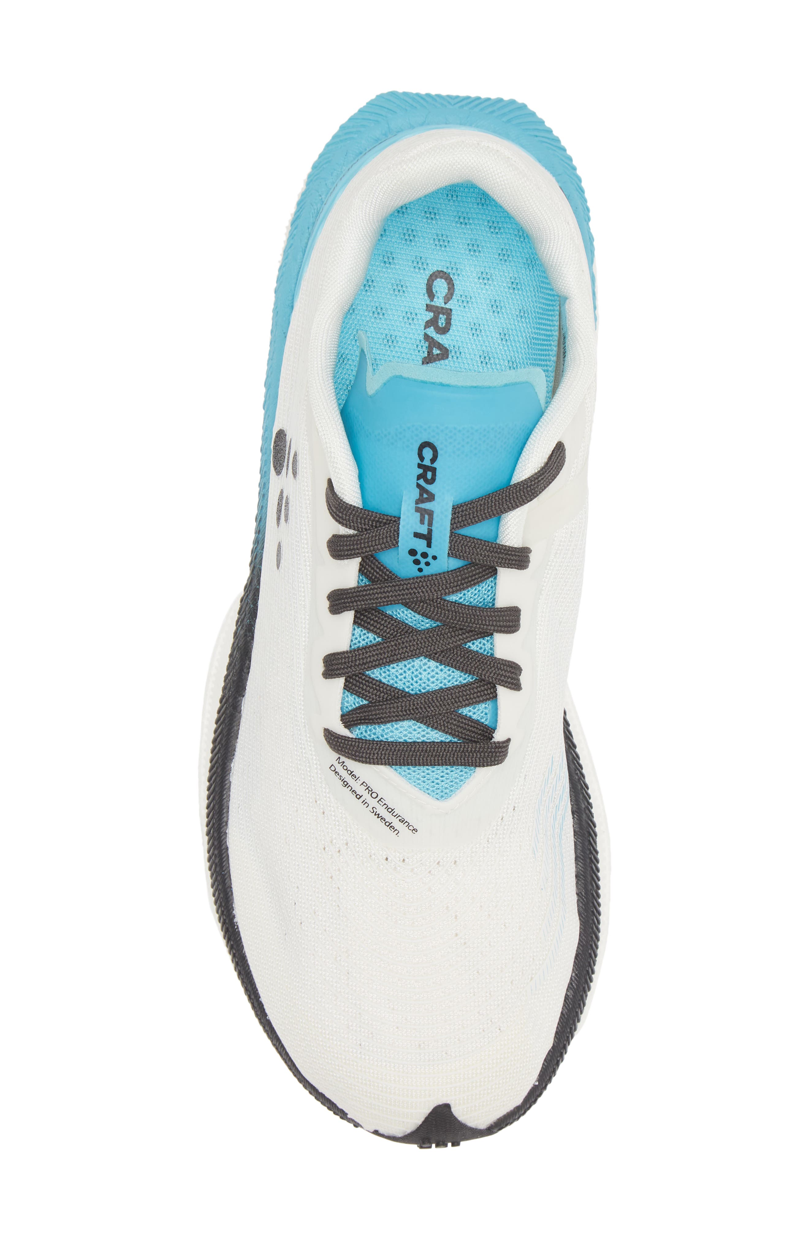 Pro Endur Distance Running Shoe, Alternate, color, WHITE-AQUAMARINE