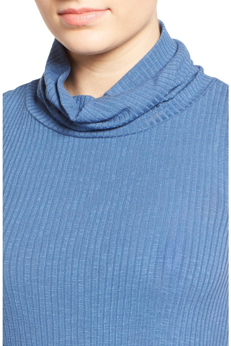 BP Ribbed Tank Dress, Alternate, color, BLUE COLONY