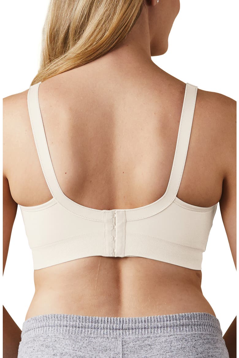 Body Silk Seamless Maternity/Nursing Bra, Alternate, color, ANTIQUE WHITE