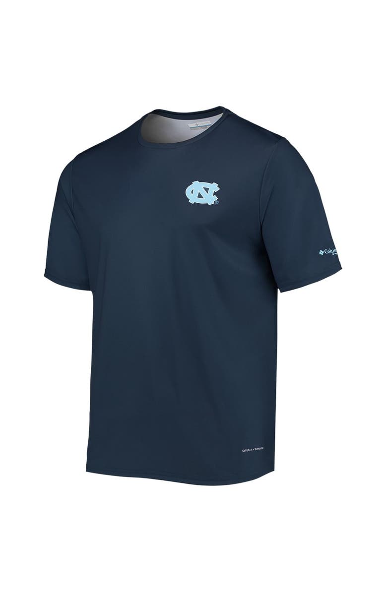 Columbia Men's Columbia Navy North Carolina Tar Heels Terminal Tackle Omni-Shade T-Shirt, Alternate, color, 