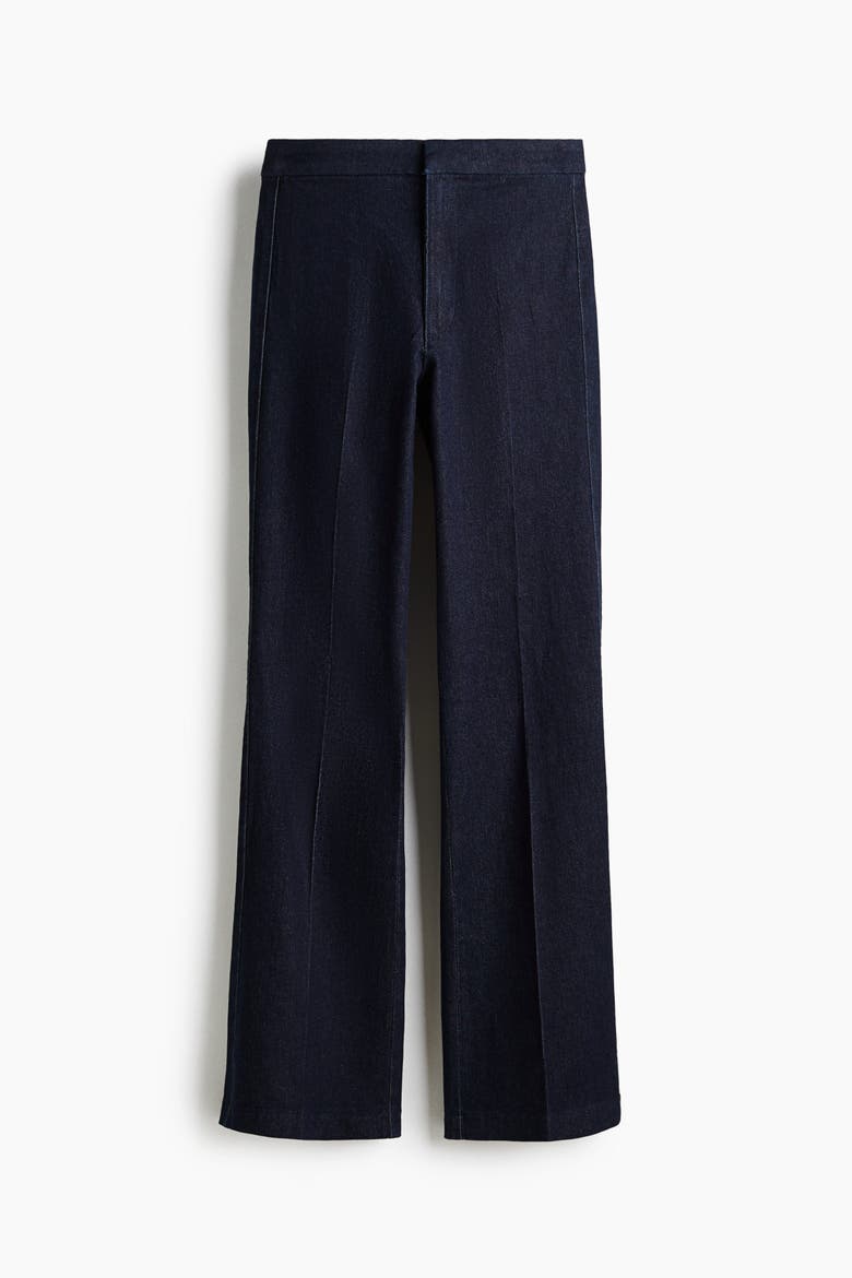 Flared High Jeans, Alternate, color, Dark denim blue