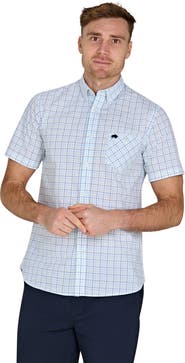 Raging Bull Short Sleeve Cotton Poplin Shirt