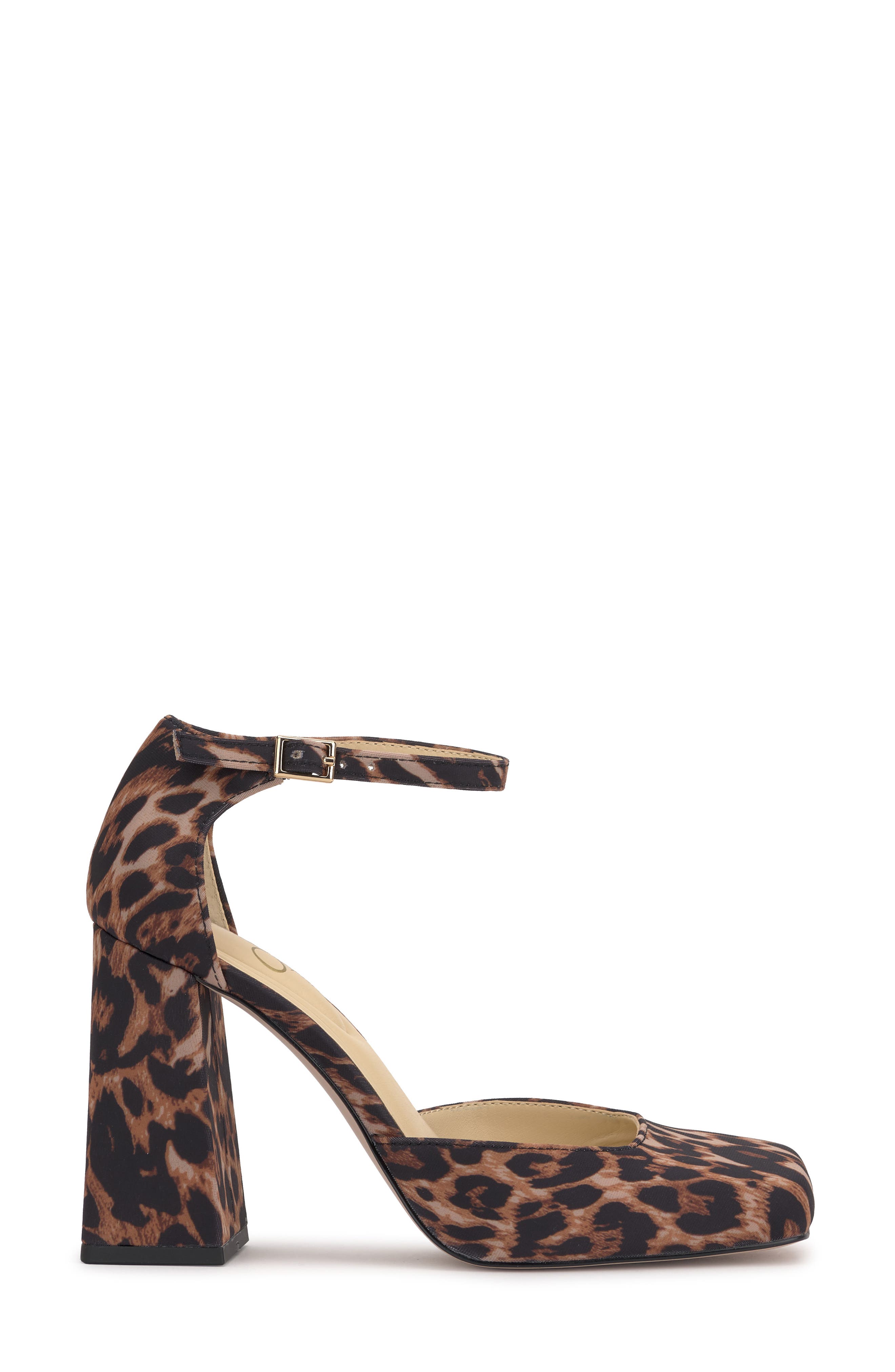 Lollah Ankle Strap Pump, Alternate, color, NATURAL