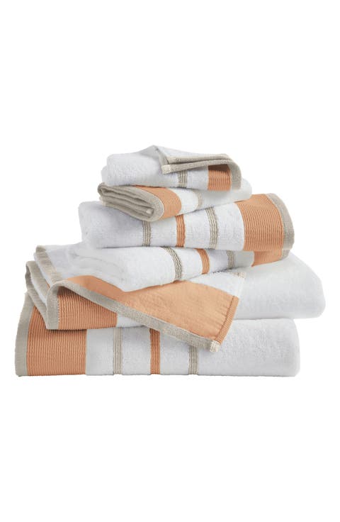 Luxurious Cotton 6-Piece Decorative Towel Set