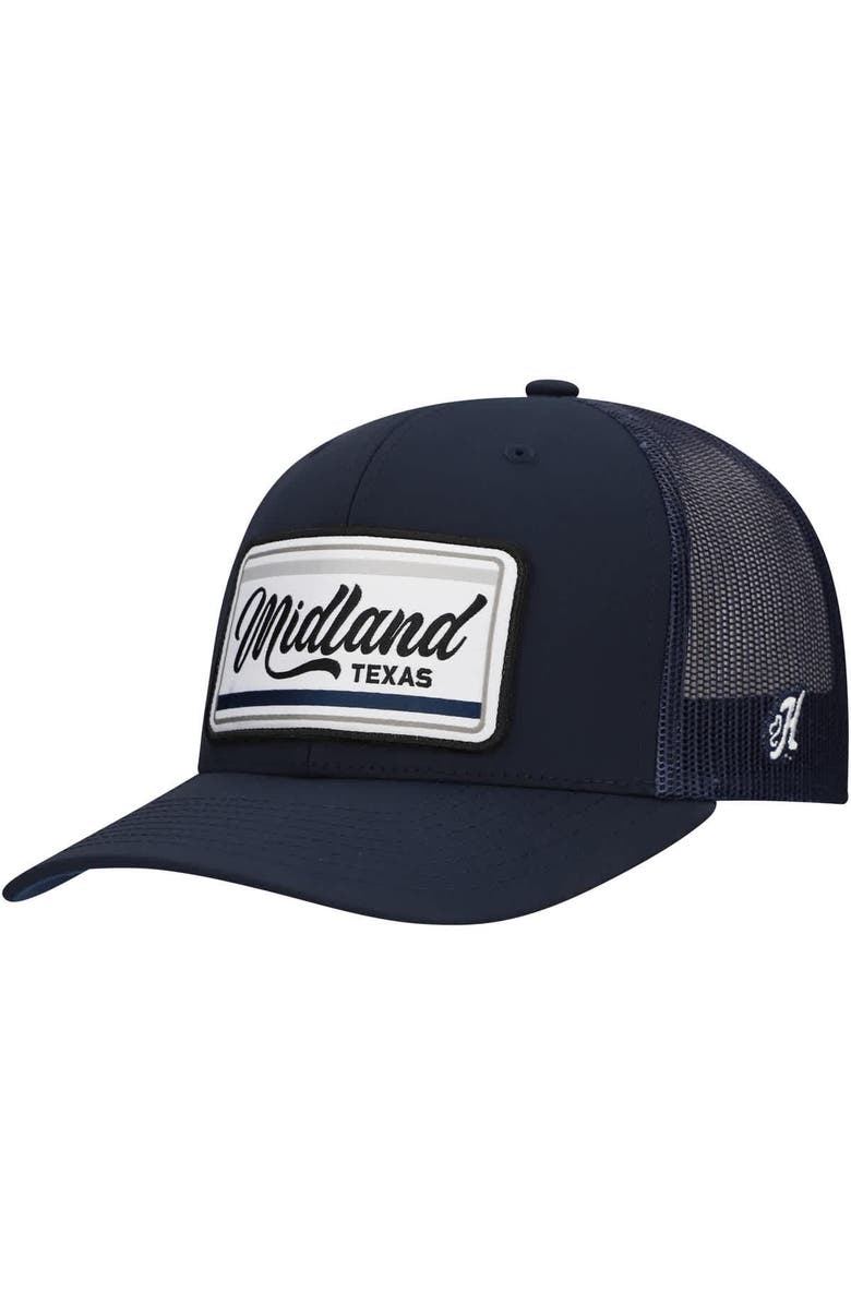HOOEY Men's HOOey  Navy Dallas Cowboys  Midland Rig Trucker Adjustable Hat, Alternate, color, 