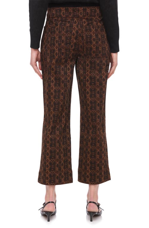 Bagatelle Dolce Vita Crop Wide Leg Pants In Brown