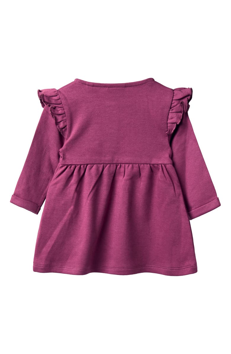 JOJO MAMAN BEBE Fairy Mouse Button Dress, Alternate, color, Pink