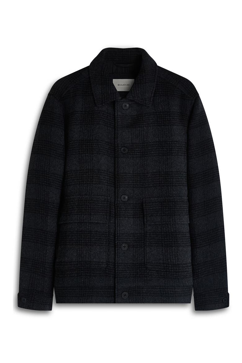 Glen Plaid Jacket, Alternate, color, ANTHRACITE