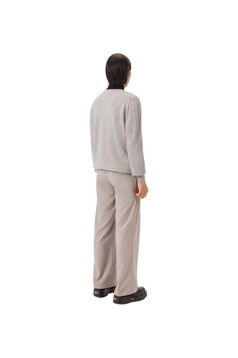 V-Neck Sweater, Alternate, color, dawn blue
