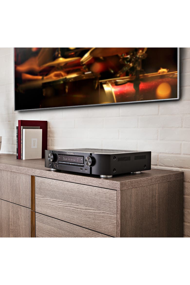 NR-1510 Slim 5.2-Channel 4K Ultra HD AV Receiver with HEOS Built-In, Alternate, color, Black