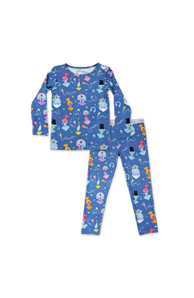 Bellabu Bear Kids' Trolls Music Set of 2 Piece Pajamas, Main, color, Trolls Music
