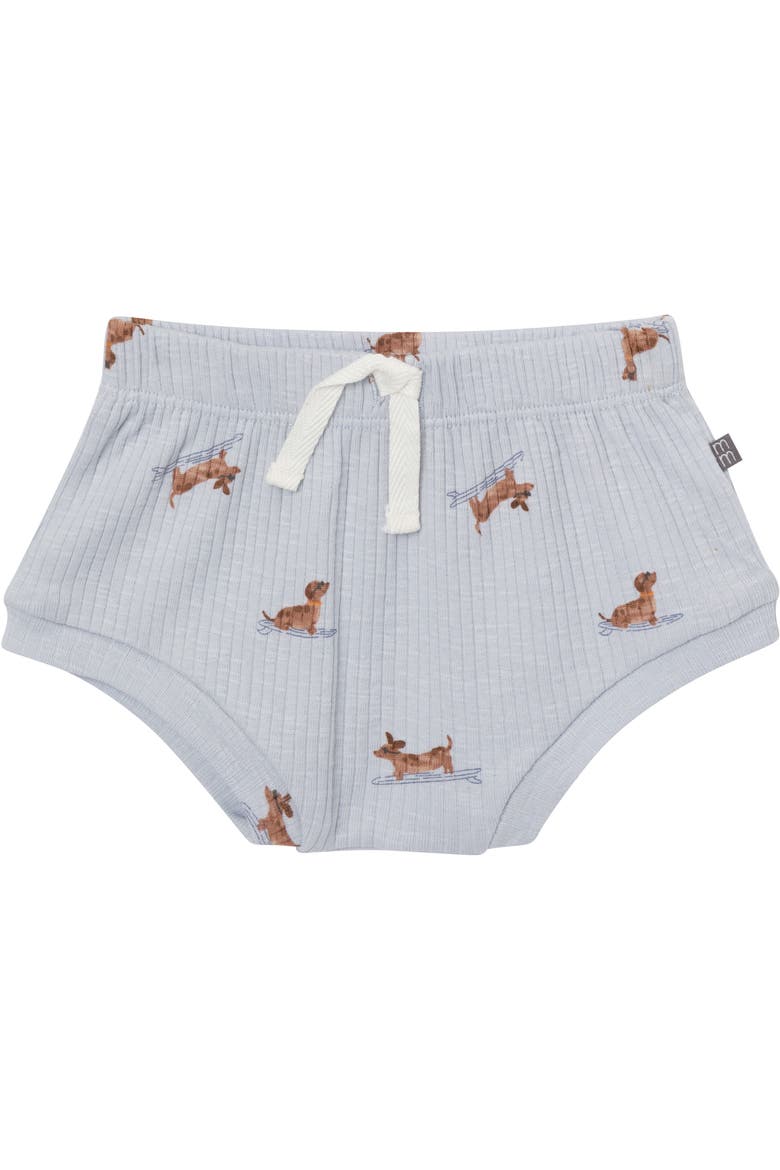 Bodysuits and Shorties Set, Alternate, color, Dachshund Surf