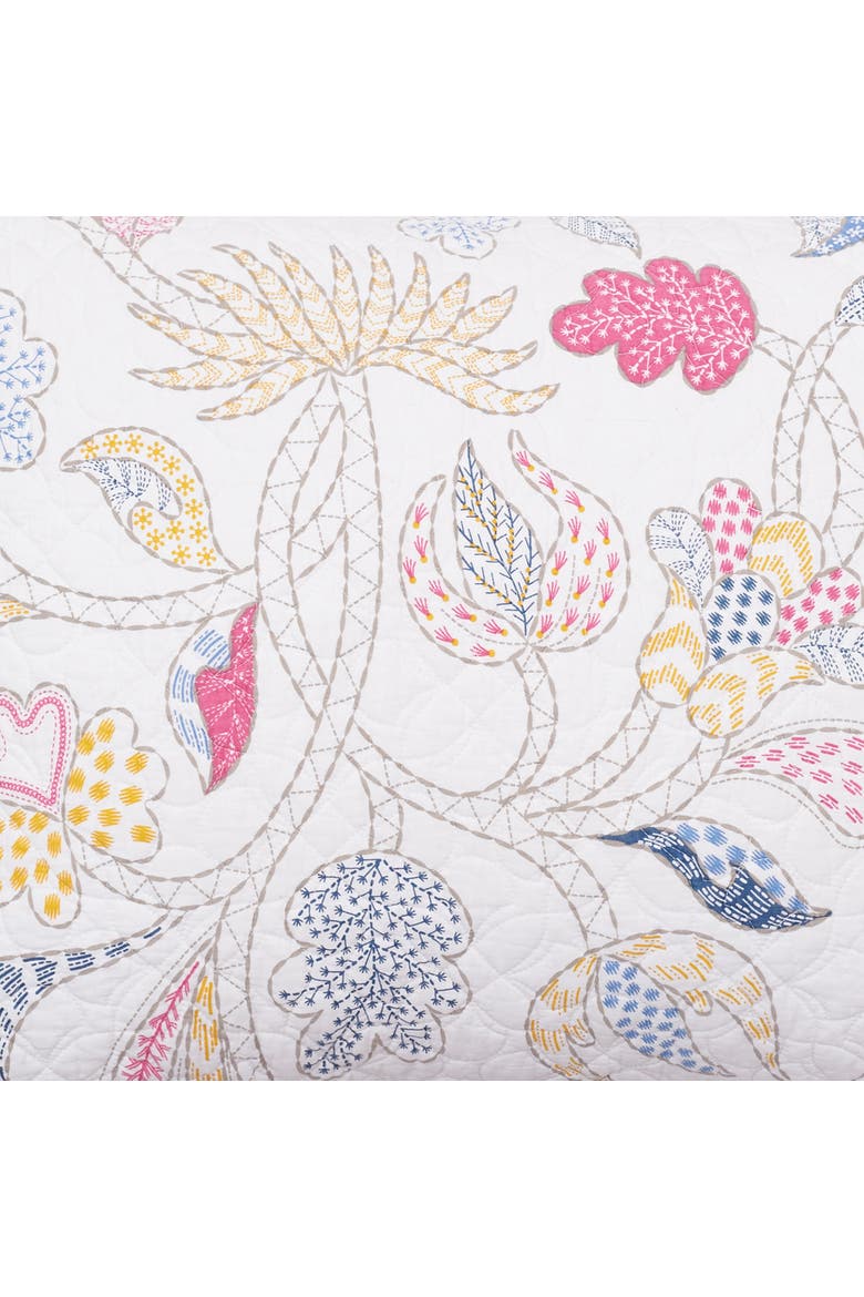 Brie Lagoon Quilt, Alternate, color, White