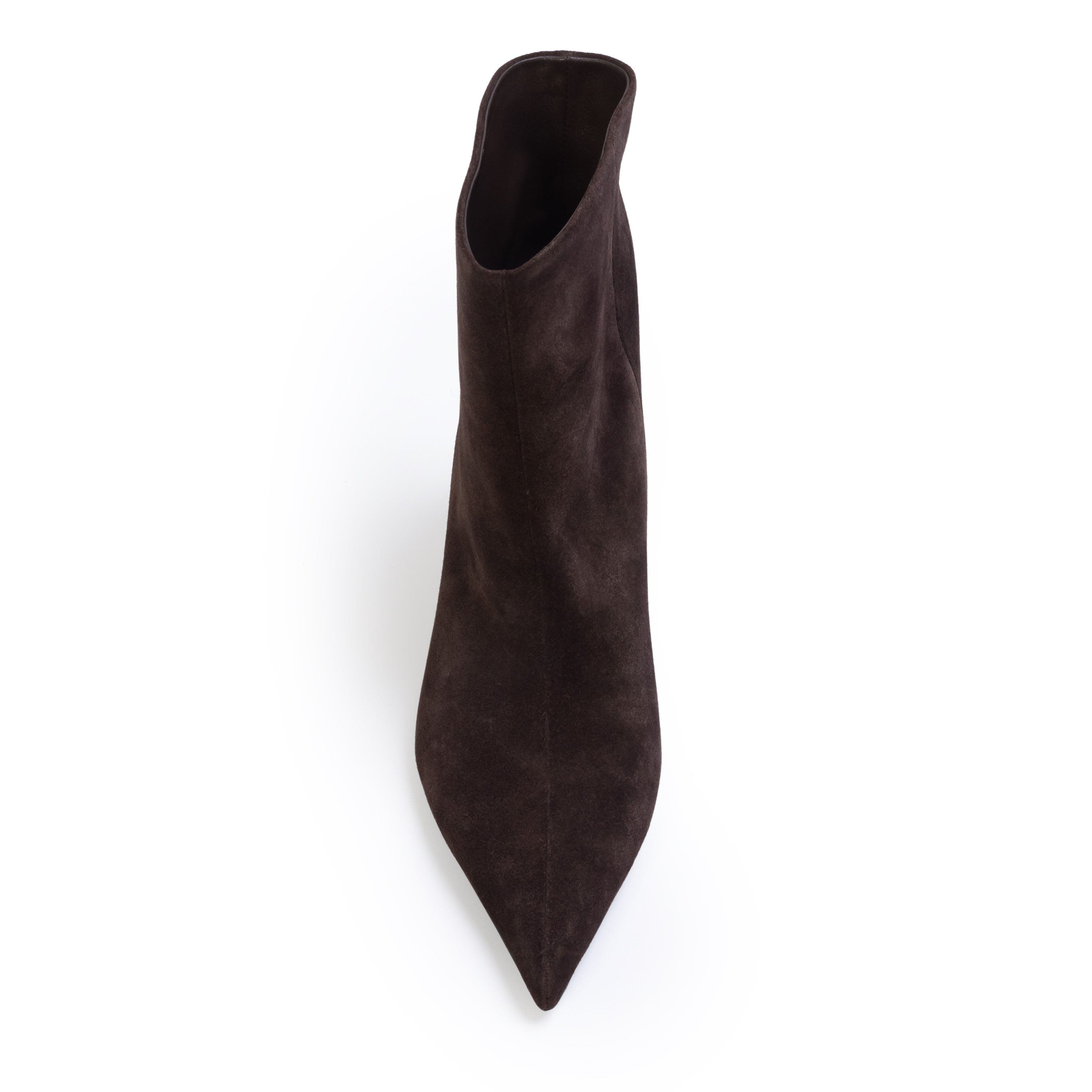 Trina 50 Suede Boot, Alternate, color, Dark Brown Suede