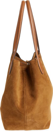 The Suede Shopper Tote