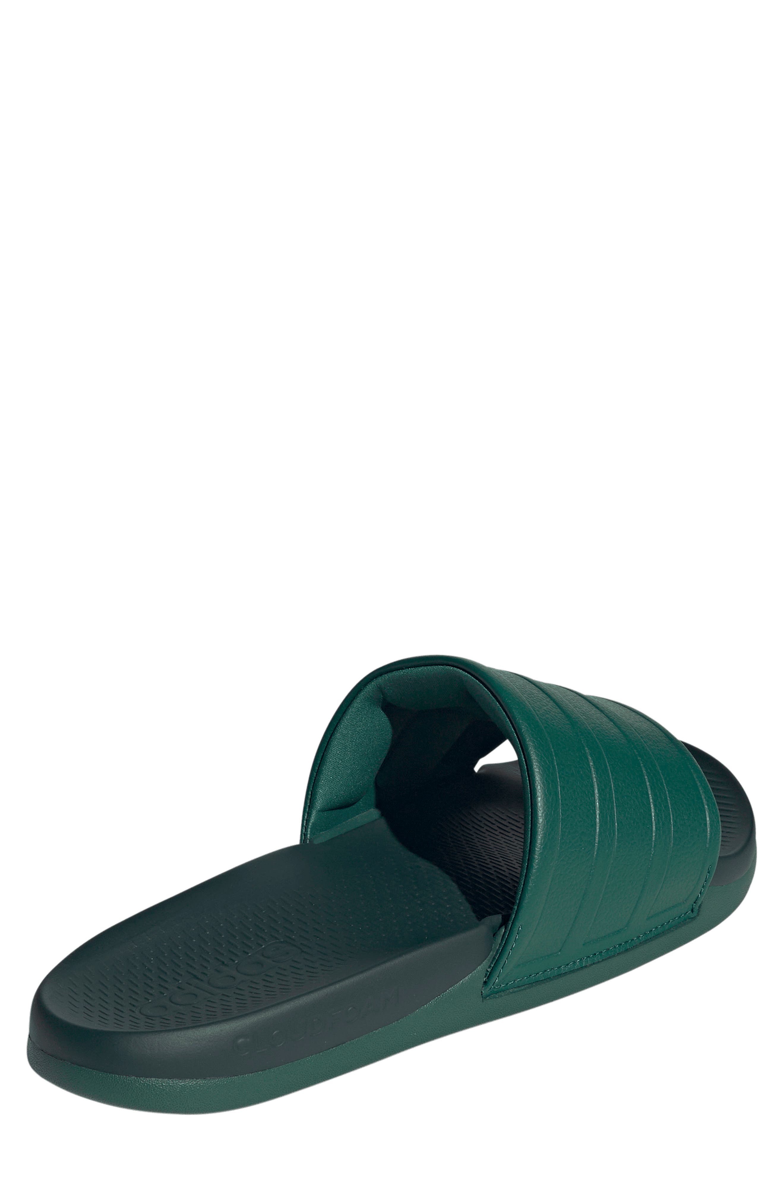 adidas Adilette Comfort 2.0 Slide Sandal, Alternate, color, Cgreen/Cgr