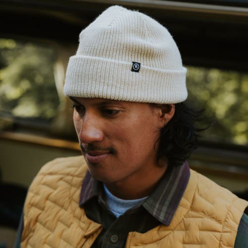 Backcountry Capra Rolled Beanie In Neutral