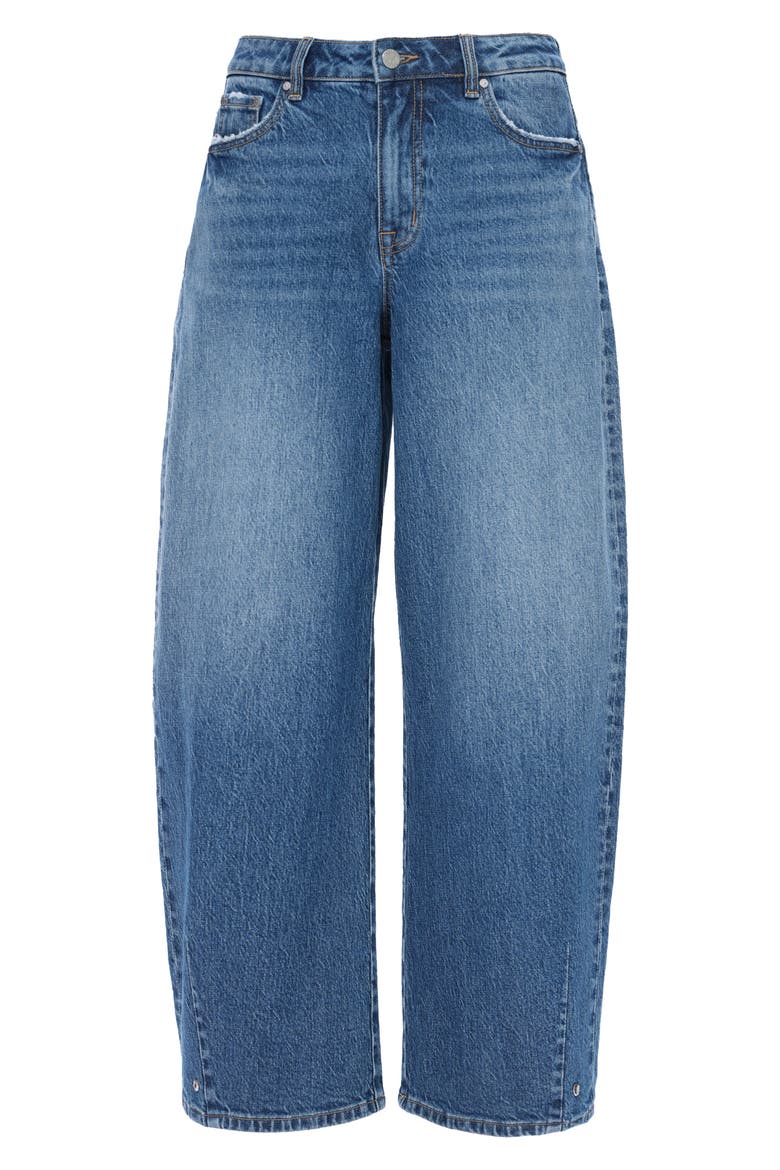 Mid Rise Balloon Jeans, Alternate, color, MEDIUM BLUE