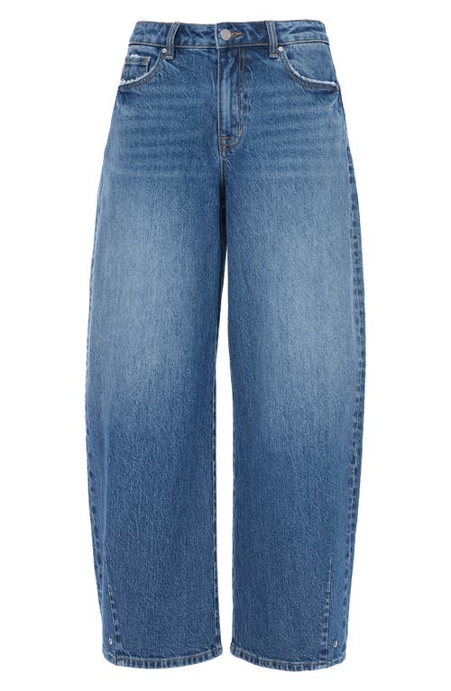 Bayeas Mid Rise Balloon Jeans In Blue