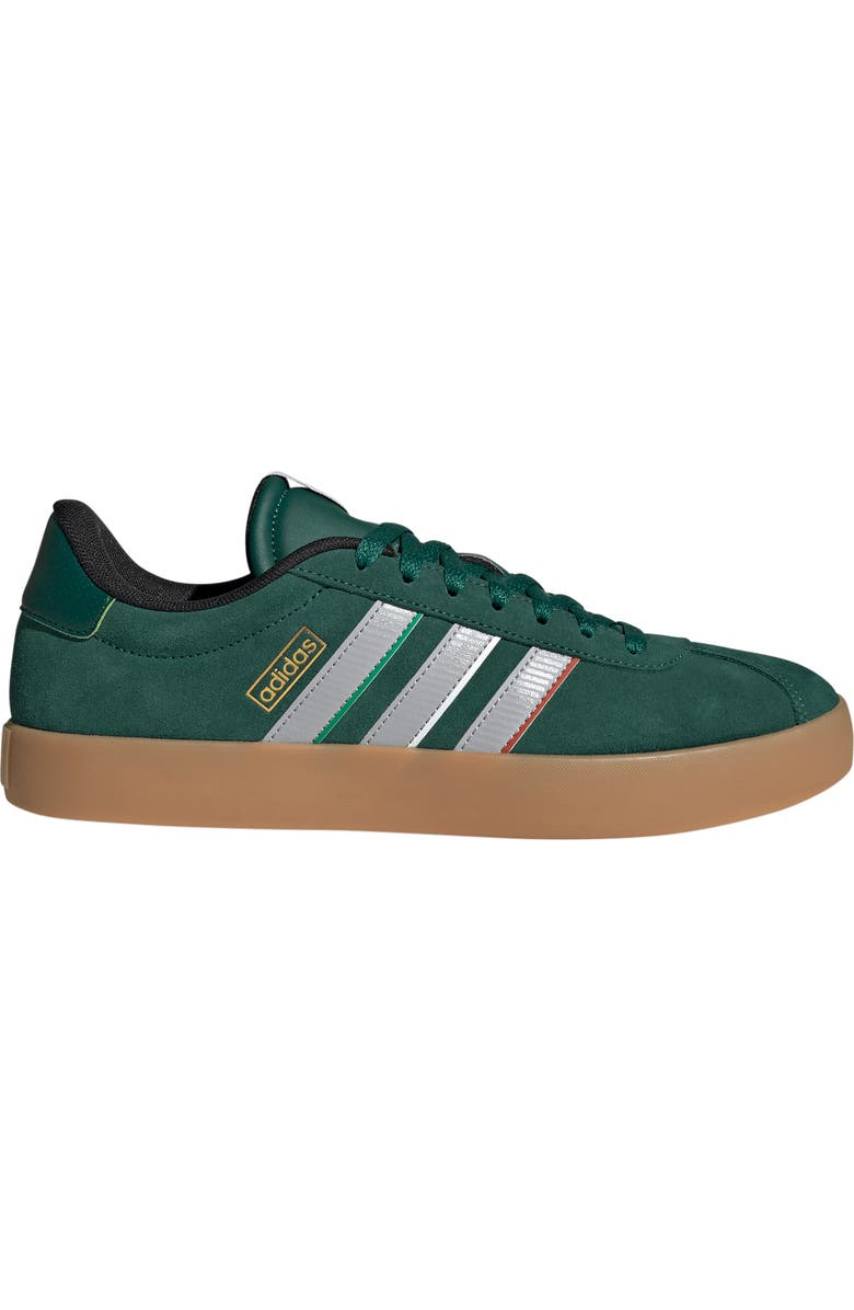 adidas VL Court 3.0 Sneaker, Alternate, color, Dark Green/ Grey / Ftwr White