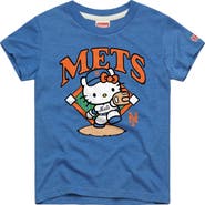 Homage Youth Homage  Royal New York Mets Hello Kitty x MLB Tri-Blend T-Shirt