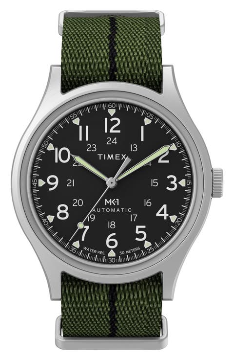 MK1 Automatic Webbing Strap Watch, 40mm