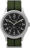 Timex® MK1 Automatic Webbing Strap Watch, 40mm