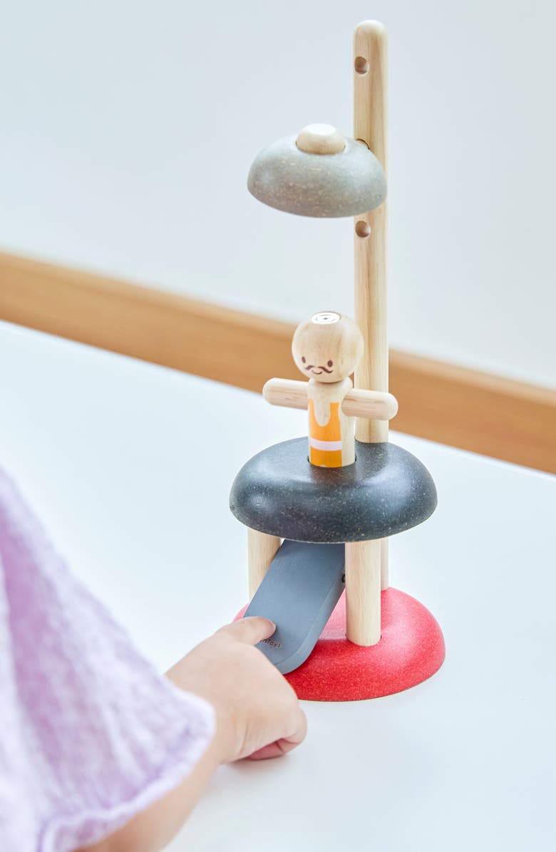 PlanToys<sup>®</sup> Jumping Acrobat Toy, Alternate, color, Assorted