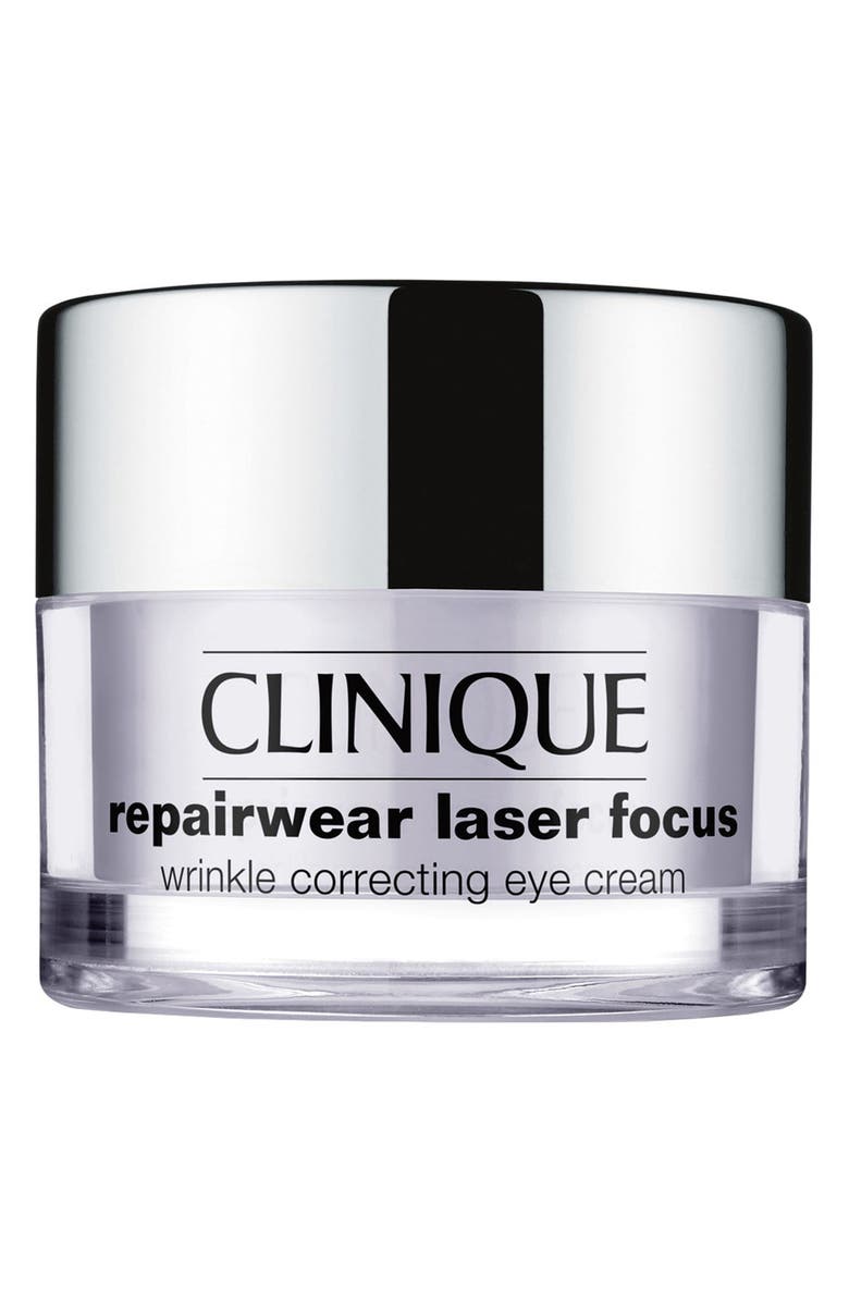 Clinique Repairwear Laser Focus Wrinkle Correcting Eye Cream, Main, color,