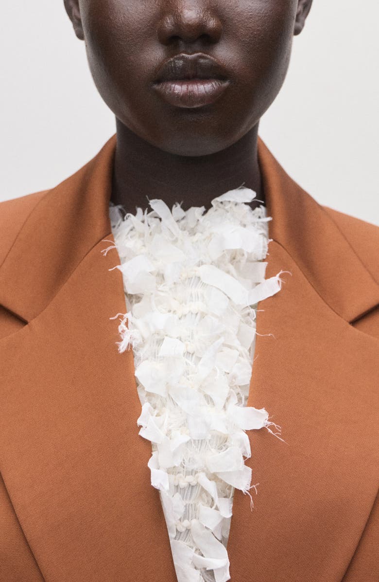 MANGO Double Breasted Blazer, Alternate, color,