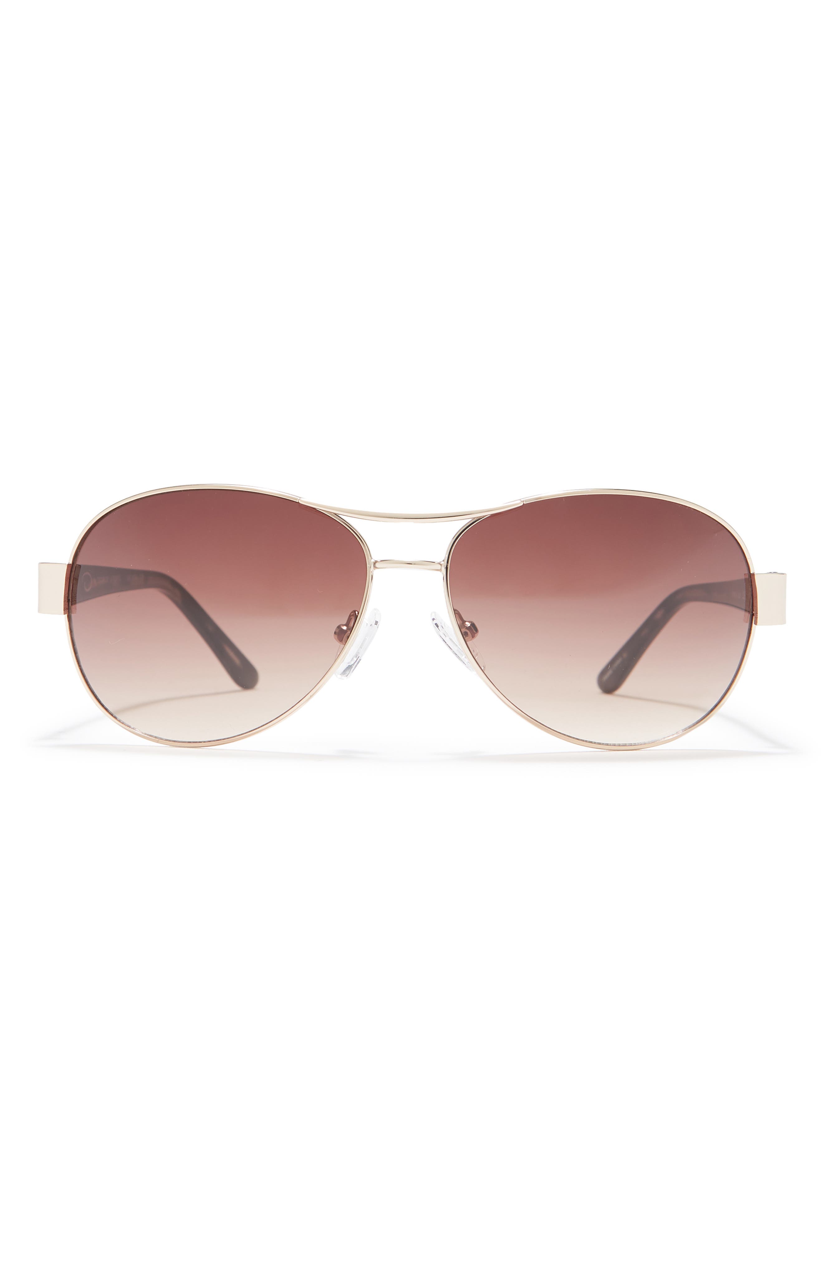 Oscar de la Renta 59mm Aviator Sunglasses