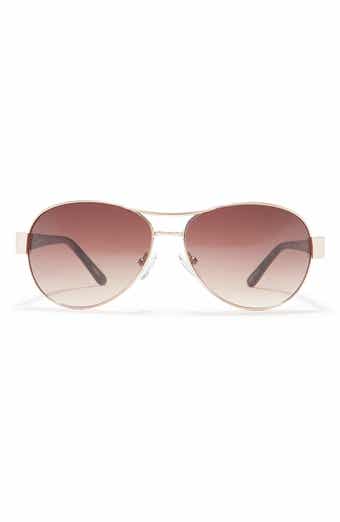 Oscar de la Renta 59mm Aviator Sunglasses