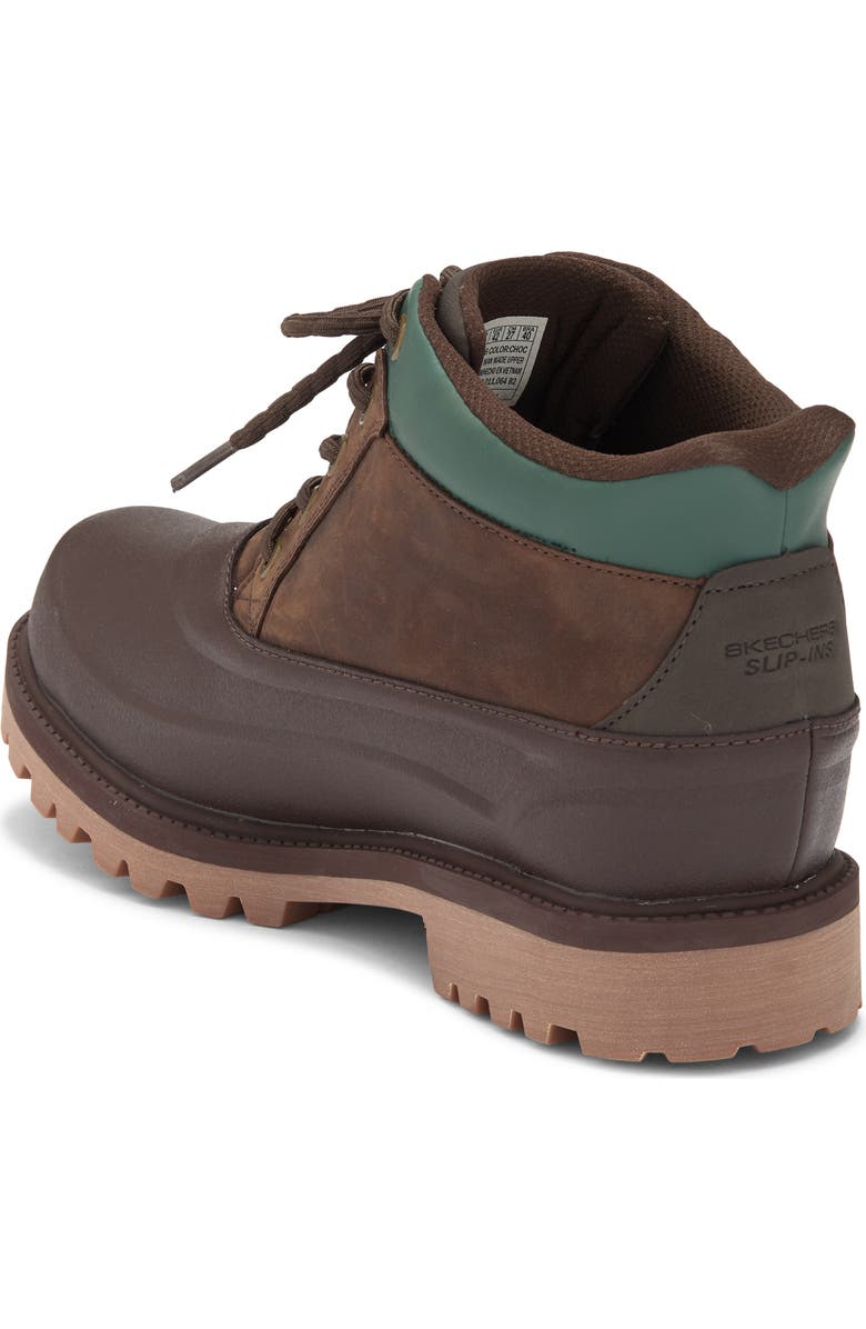 SKECHERS x John Deere Lace-Up Boot, Alternate, color, Chocolate