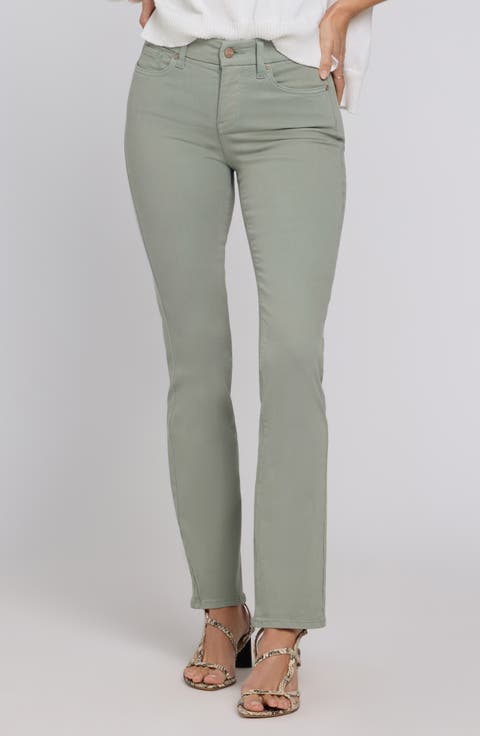 Marilyn Waist Match Straight Leg Jeans
