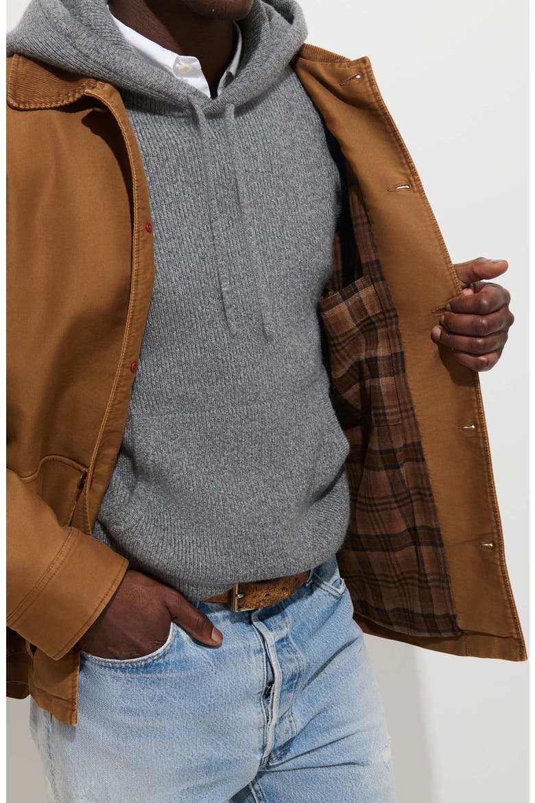 Moleskin Hunting Jacket, Alternate, color, LATIGO