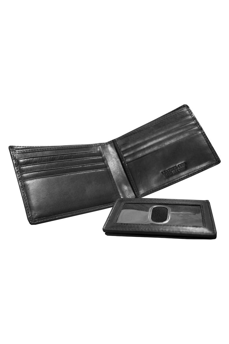Boulder Left Wing RFID Billfold Wallet, Alternate, color, BLACK