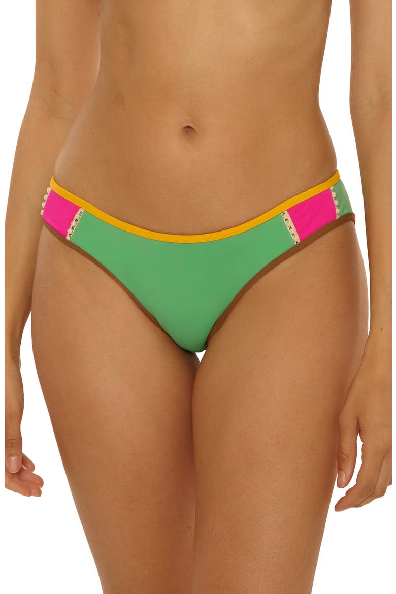 Maldives Hipster Bikini Bottoms, Main, color, SEA GRASS